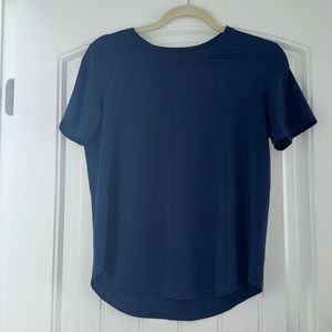 Lululemon Night Sea High-Neck Running and Training T-Shirt